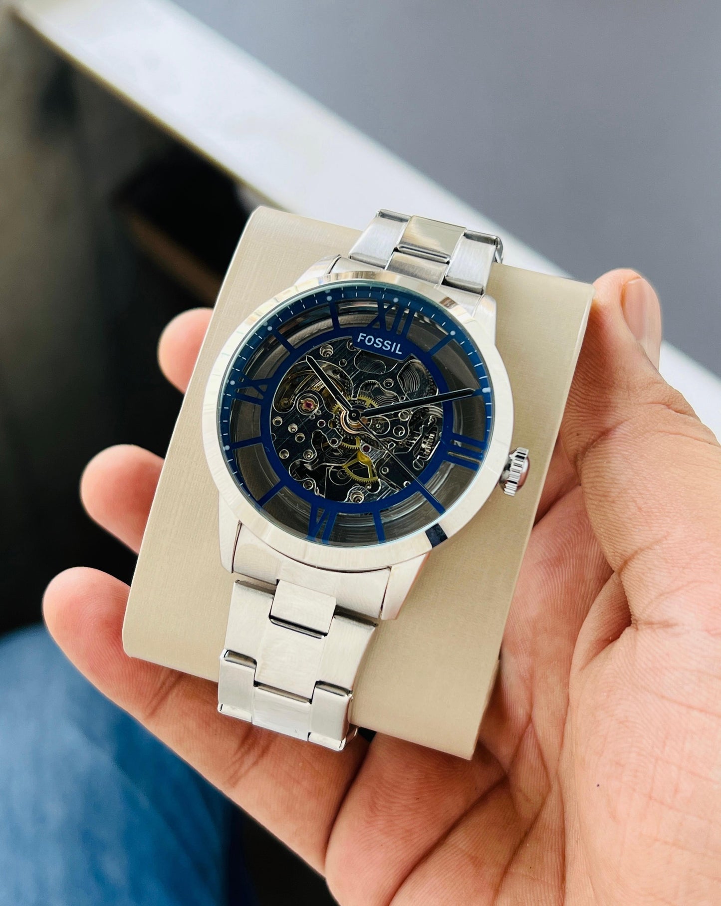 Fossil Townsman ME3260 Automatic Skeleton Watch
