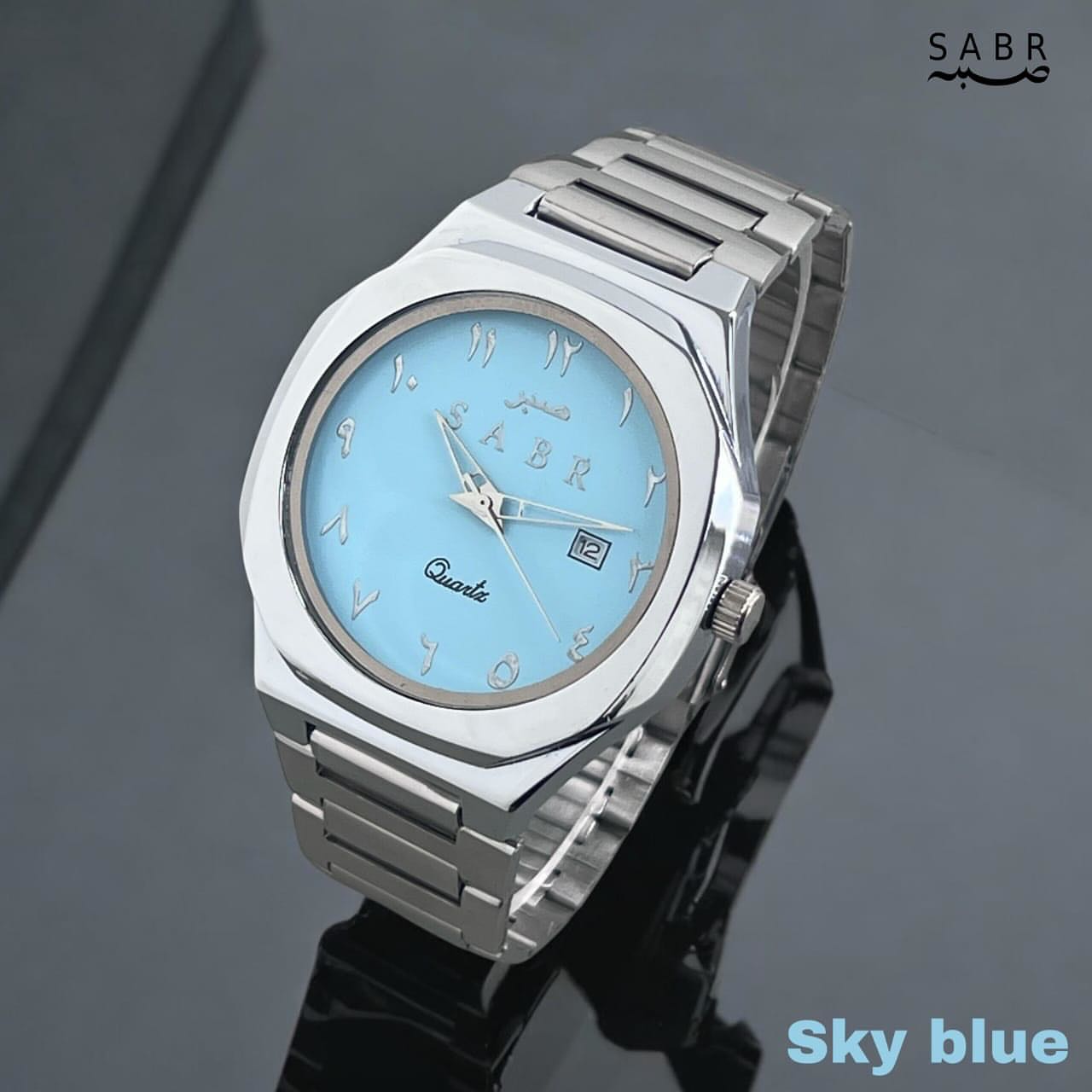 SABR Classic – Arabic Dial Stainless Steel Watch