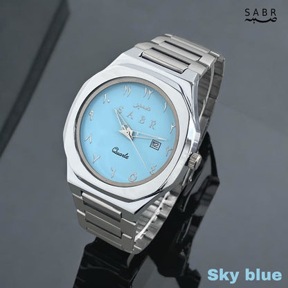 SABR Classic – Arabic Dial Stainless Steel Watch
